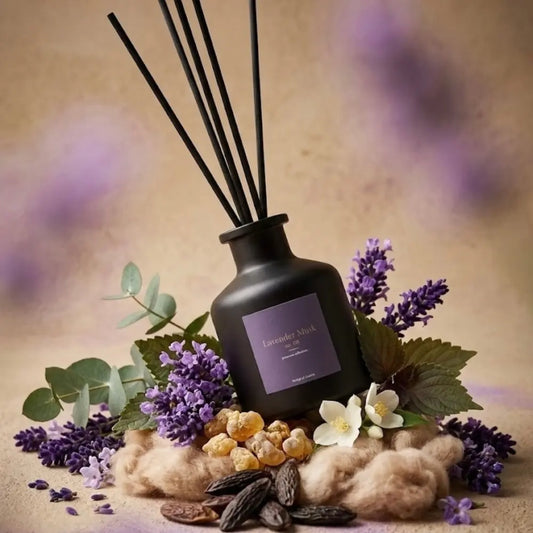 Lofsy Lavender Musk no. 08 – Geurstokjes 50ml – Huisparfum